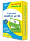 Common Exception Words Flashcards : Ideal for Home Learning - Book