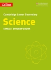 Lower Secondary Science Student's Book: Stage 7 - Book