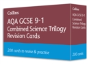 AQA GCSE 9-1 Combined Science Revision Cards (Biology, Chemistry & Physics) : Ideal for the 2024 and 2025 Exams - Book