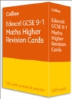 Edexcel GCSE 9-1 Maths Higher Revision Cards : Ideal for the 2024 and 2025 Exams - Book