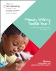 Primary Writing Year 5 - Book