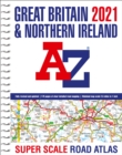 Great Britain A-Z Super Scale Road Atlas 2021 (A3 Spiral) - Book