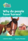 Level 3 - Why do people have horses? - Book