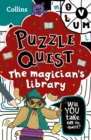 The Magician’s Library : Solve More Than 100 Puzzles in This Adventure Story for Kids Aged 7+ - Book