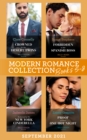 Modern Romance September 2021 Books 5-8 : Crowned for His Desert Twins / Forbidden to Her Spanish Boss / Redeemed by His New York Cinderella / Proof of Their One Hot Night - eBook