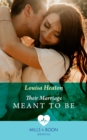 Their Marriage Meant To Be - eBook