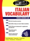 Schaum's Outline of Italian Vocabulary - Book