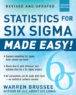 Statistics for Six Sigma Made Easy! Revised and Expanded Second Edition - Book