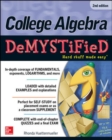 College Algebra DeMYSTiFieD - Book