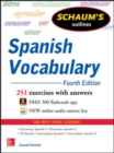Schaum's Outline of Spanish Vocabulary - Book