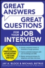 Great Answers, Great Questions For Your Job Interview - Book