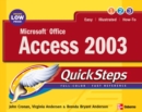 Microsoft Office Access 2003 QuickSteps - Book