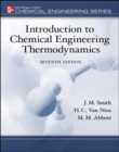 Introduction to Chemical Engineering Thermodynamics - Book