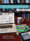 Math for Business and Finance : An Algebraic Approach - Book