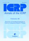 ICRP Publication 86 : Prevention of Accidents to Patients Undergoing Radiation Therapy - Book