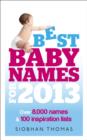 Best Baby Names for 2013 - Book