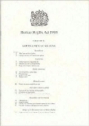Human Rights Act 1998 : Elizabeth II. Chapter 42 - Book