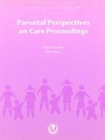 Parental Perspectives on Care Proceedings - Book