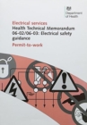 Electrical safety guidance : Permit-to-work - Book