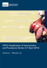 OPCS classification of interventions and procedures : Vol. 1: Tabular list - Book