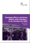 Code of practice for examining officers and review officers under schedule 7 to the Terrorism Act 2000 - Book