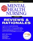 Prentice Hall Reviews and Rationales : Mental Health Nursing - Book