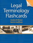 Printed Flashcards for Legal Terminology - Book