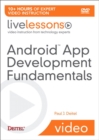 Android App Development Fundamentals Part I LiveLessons (video Training) - DVD - Book