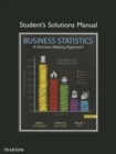 Student Solutions Manual for Business Statistics - Book