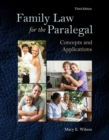 Family Law for the Paralegal : Concepts and Applications - Book