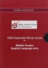 OAE Expanded Study Guide -- Access Code Card -- for Middle Grades English Language Arts - Book