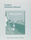 Student Solutions Manual for Prealgebra - Book