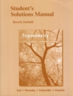 Student's Solutions Manual for Trigonometry - Book