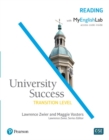 University Success Reading, Transition Level, with MyEnglishLab - Book