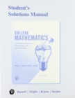 Student Solutions Manual for College Mathematics for Business, Economics, Life Sciences, and Social Sciences - Book