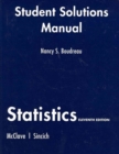 Student Solutions Manual for Statistics - Book