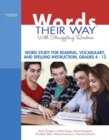 Words Their Way with Struggling Readers : Word Study for Reading, Vocabulary, and Spelling Instruction, Grades 4 - 12 - Book