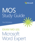 MOS Study Guide for Microsoft Word Expert Exam MO-101 - eBook