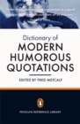The Penguin Dictionary of Modern Humorous Quotations - Book