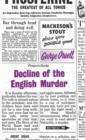 Decline of the English Murder - eBook