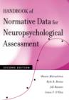 Handbook of Normative Data for Neuropsychological Assessment - eBook