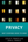 Privacy : What Everyone Needs to Know® - Book
