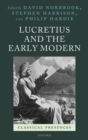 Lucretius and the Early Modern - eBook