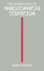 The Significance of Philosophical Scepticism - eBook
