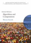Statistical Mechanics: Algorithms and Computations - eBook