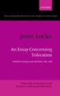John Locke: An Essay concerning Toleration : And Other Writings on Law and Politics, 1667-1683 - eBook