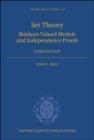 Set Theory : Boolean-Valued Models and Independence Proofs - eBook