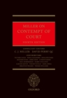 Miller on Contempt of Court - eBook