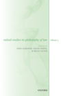 Oxford Studies in Philosophy of Law Volume 3 - eBook