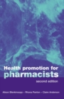 Health Promotion for Pharmacists - Book